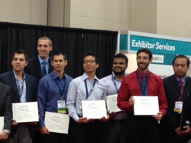 研究所科研人员参加2013ASME-IGTI国际学术会议并获得“青年工程师旅行奖”
